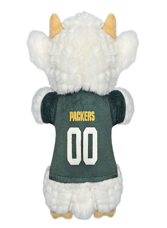 Pets First NFL Green Bay Packers Goat Plush Toy for Dogs and Cats with Squeaker, Wearing a Team Jersey! Fun & Sporty Goat Shaped Dog Chew Toy, Interactive Pet Toy - Image 2