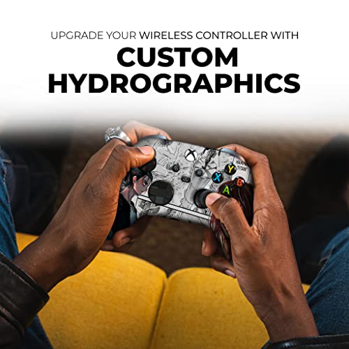 DreamController Attackk On Titan Custom X-box Controller Wireless compatible with X-box One/X-box Series X/S Proudly Customized in USA with Permanent HYDRO-DIP Printing (NOT JUST A SKIN) - Image 2