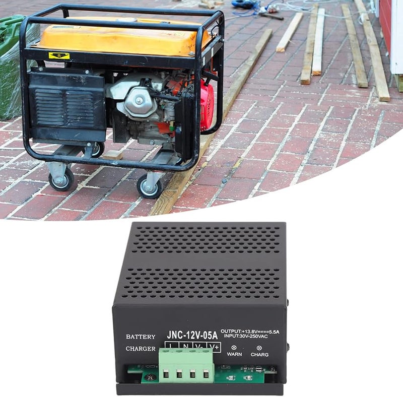 وحدة شاحن بطارية JNC 12V 05A بالتنقيط مع حماية من التحميل الزائد والدائرة القصيرة والقطبية العكسية - Image 5