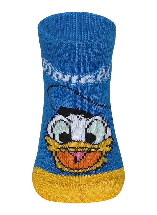 Supersox Regular Disney Socks for Babies, Made with Breathable, Anti Odour & Moisture Absorbent Combed Cotton with a Extra Durable Welt, Ideal For All Day Wear (Pack Of 3) - Image 3
