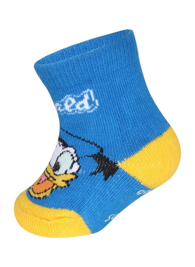 Supersox Regular Disney Socks for Babies, Made with Breathable, Anti Odour & Moisture Absorbent Combed Cotton with a Extra Durable Welt, Ideal For All Day Wear (Pack Of 3) - Image 5