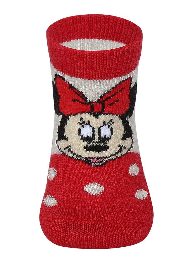 Supersox Regular Disney Socks for Babies, Made with Breathable, Anti Odour & Moisture Absorbent Combed Cotton with a Extra Durable Welt, Ideal For All Day Wear (Pack Of 3) - Image 2