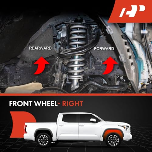 A-Premium Splash Guards Fender Liner Shields Compatible with Toyota 4Runner 2003-2009 FJ Cruiser 2007-2014 Land Cruiser Prado 2003-2019 Front Wheel Set of 4 - Image 5