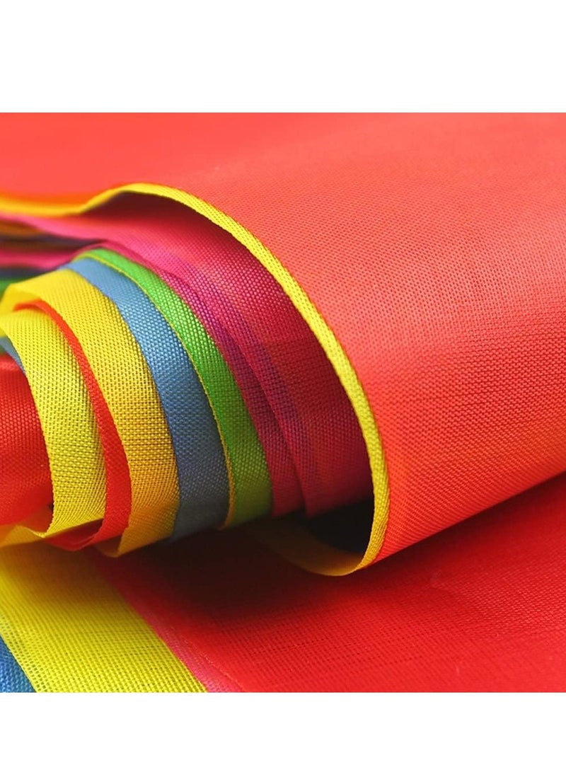FengSVMA 100 Feet Pennant Banner - 75 Multicolor Bunting Flags - Birthday Party Grand Opening Christmas Decorations - Image 5