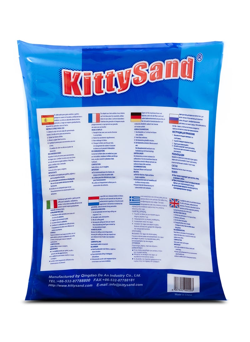 Kitty Sand 100% Natural Silica Crystal Premium Quality Cat Litter 16L - Pack of 2 - Image 3