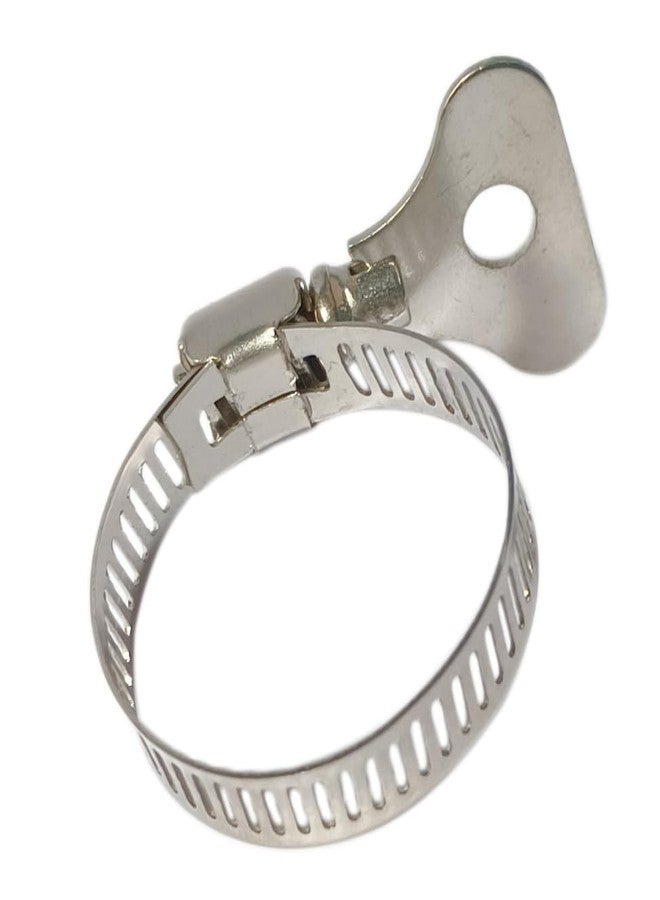 ES EKSAFAR ESEKSAFAR Adjustable Butterfly SS Hose Clamp/Pipe clip (15, 1.25" inch) - Image 2