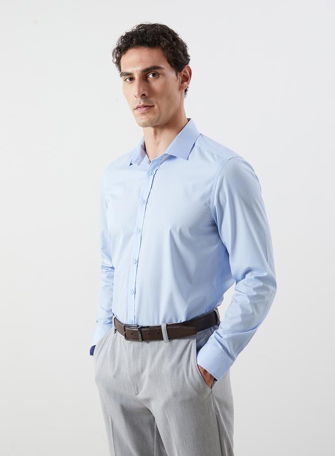 LC WAIKIKI Slim Fit Long Sleeve Oxford Men's Shirt - Image 1