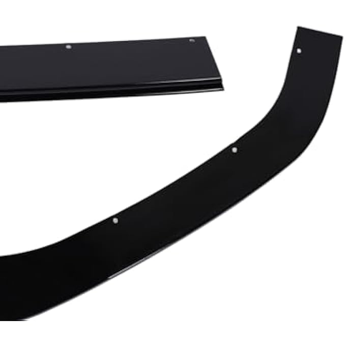 Torvex Front Splitter, Compatible with MK7.5 2017 to 2020, TCR Style Bumper Lip Canard, Gloss Black Spoiler Extension - Image 3