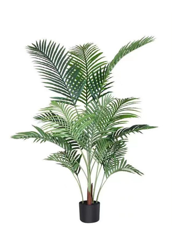 Arabest Artificial Tree Fake Plants,135cm Areca Palm Fake Trees Faux Plants Indoor Realistic Plants for Office Home Room Store Decor - Image 1
