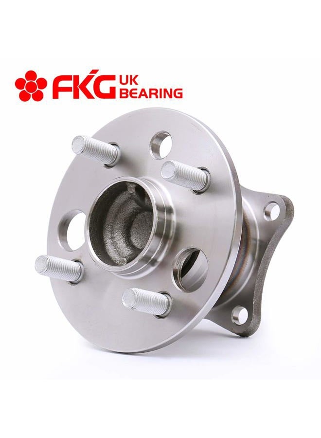 FKG 512018 Rear Wheel Bearing Hub Assembly fit for 1993-2002 Toyota Corolla, 1998-2002 Chevy Prizm, 1993-1997 Geo Prizm, 4 Lugs 4 Bolt Non Abs Set of 2 - Image 4