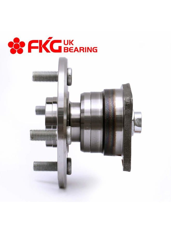FKG 512018 Rear Wheel Bearing Hub Assembly fit for 1993-2002 Toyota Corolla, 1998-2002 Chevy Prizm, 1993-1997 Geo Prizm, 4 Lugs 4 Bolt Non Abs Set of 2 - Image 5