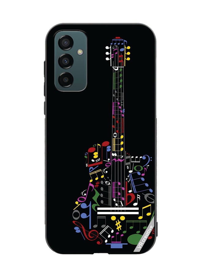 VR CREATIVE Protective Case Cover For Samsung Galaxy F23 Guitar Design Multicolour  - Image 1