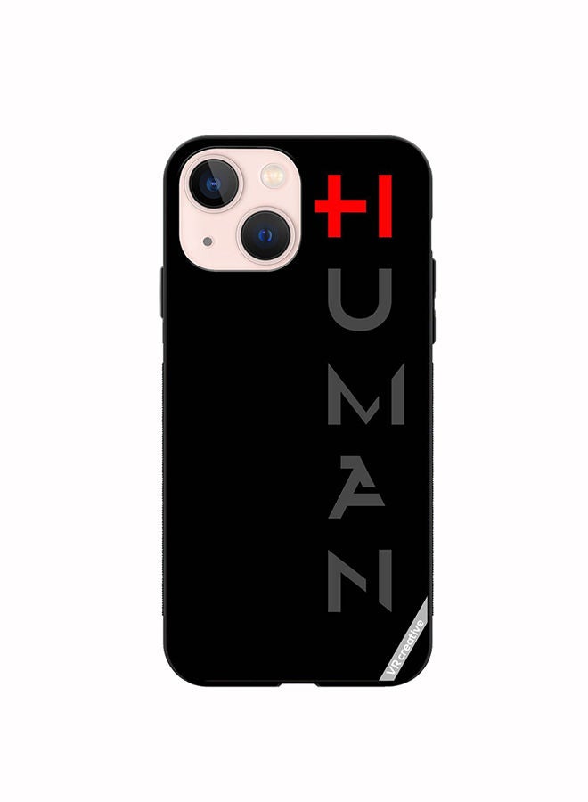 VR CREATIVE Protective Case Cover For Apple iPhone 14 Black Design Multicolour - Image 1