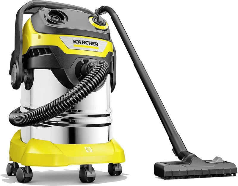 Kärcher - WD5 SV Wet & Dry Vacuum Cleaner, 1100 W, 25 Liters stainless steel container capacity, 2.2 m suction hose, blower function, Made in Europe - Image 2