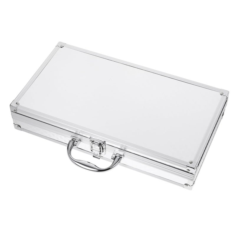 Aluminum Tool Box Lightweight Locking Briefcase Portable Protective Metal Tool Storage Case - Image 2