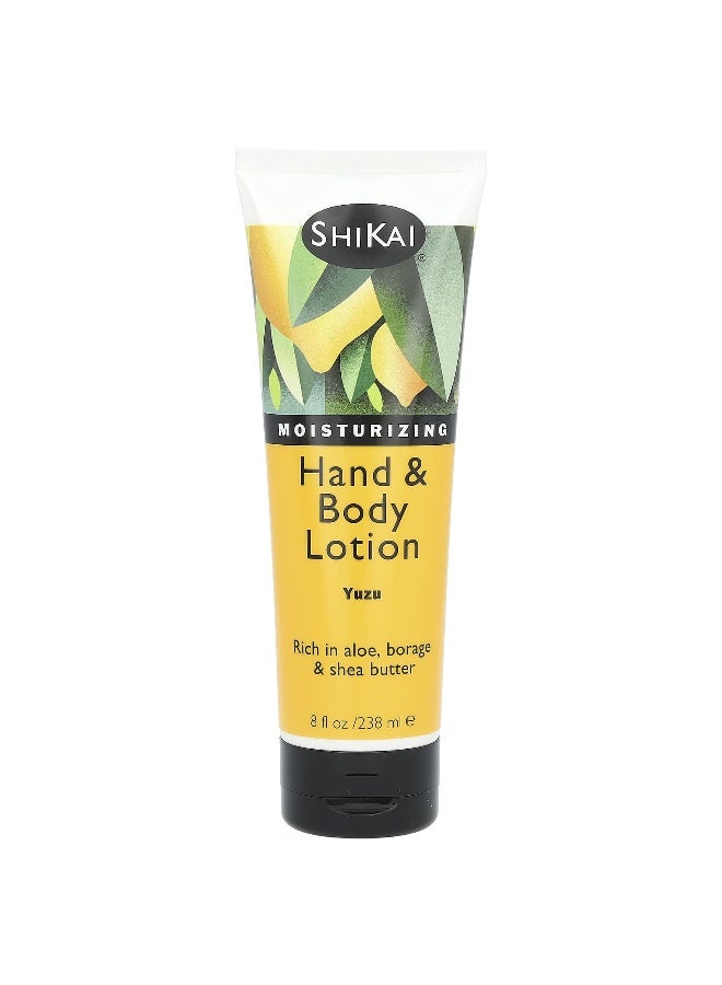 Shikai, Moisturizing Hand & Body Lotion, Yuzu, 8 fl oz (238 ml) - Image 1