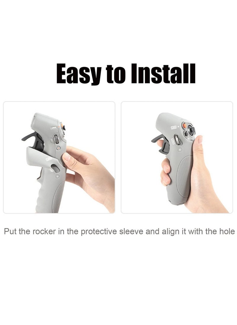 KASTWAVE - Silicone Protect Cover Compatible with DJI Avata RC with FPV Motion Controller Anti-Fall Silicone Protective Cover for Rocker Grip Controller Cover Skin Protector Controller Straps - Image 1