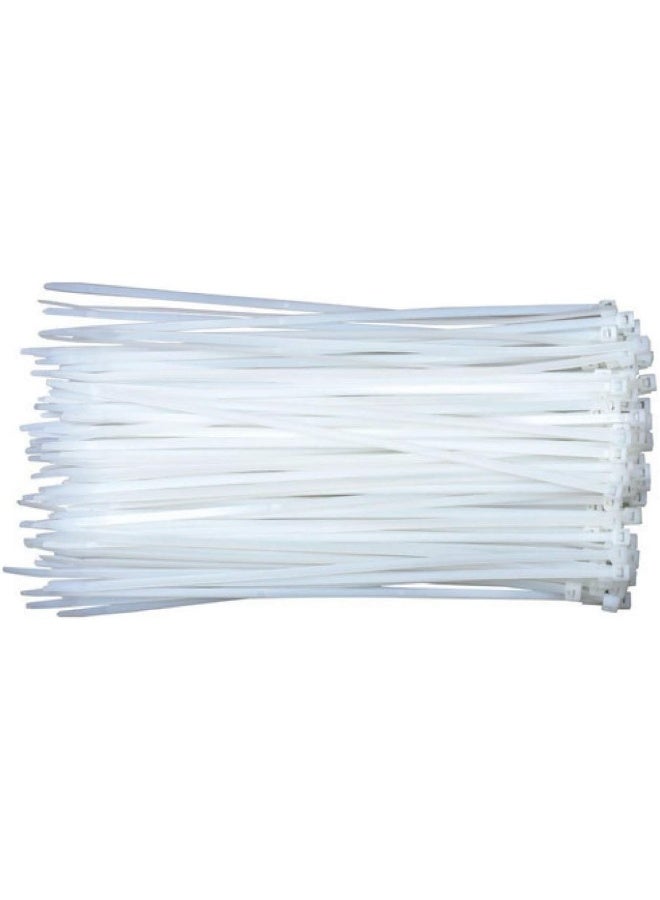 Cable Tie 100Mm/150Mm/200Mm/250Mm/300Mm 150Mm X 2.5Mm White - Image 1