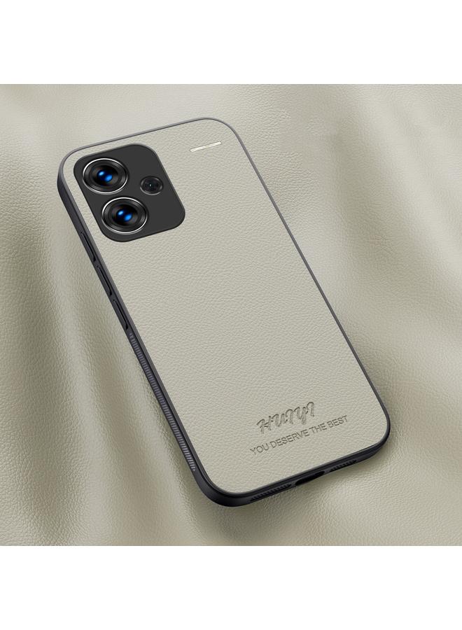 S-TOP Case For Redmi Note 13 Pro+ HUIYI Leather Magnetic Phone Case - Image 1