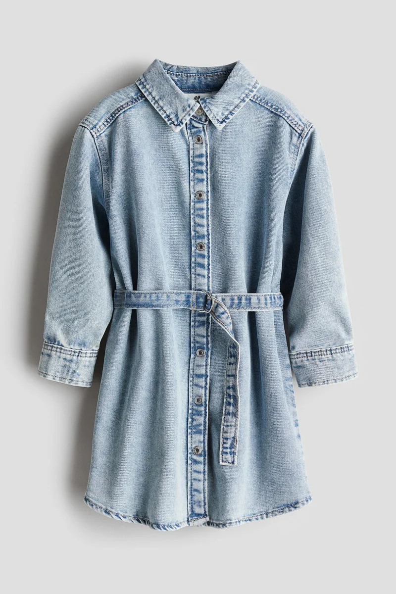 اتش اند ام Denim Shirt Dress