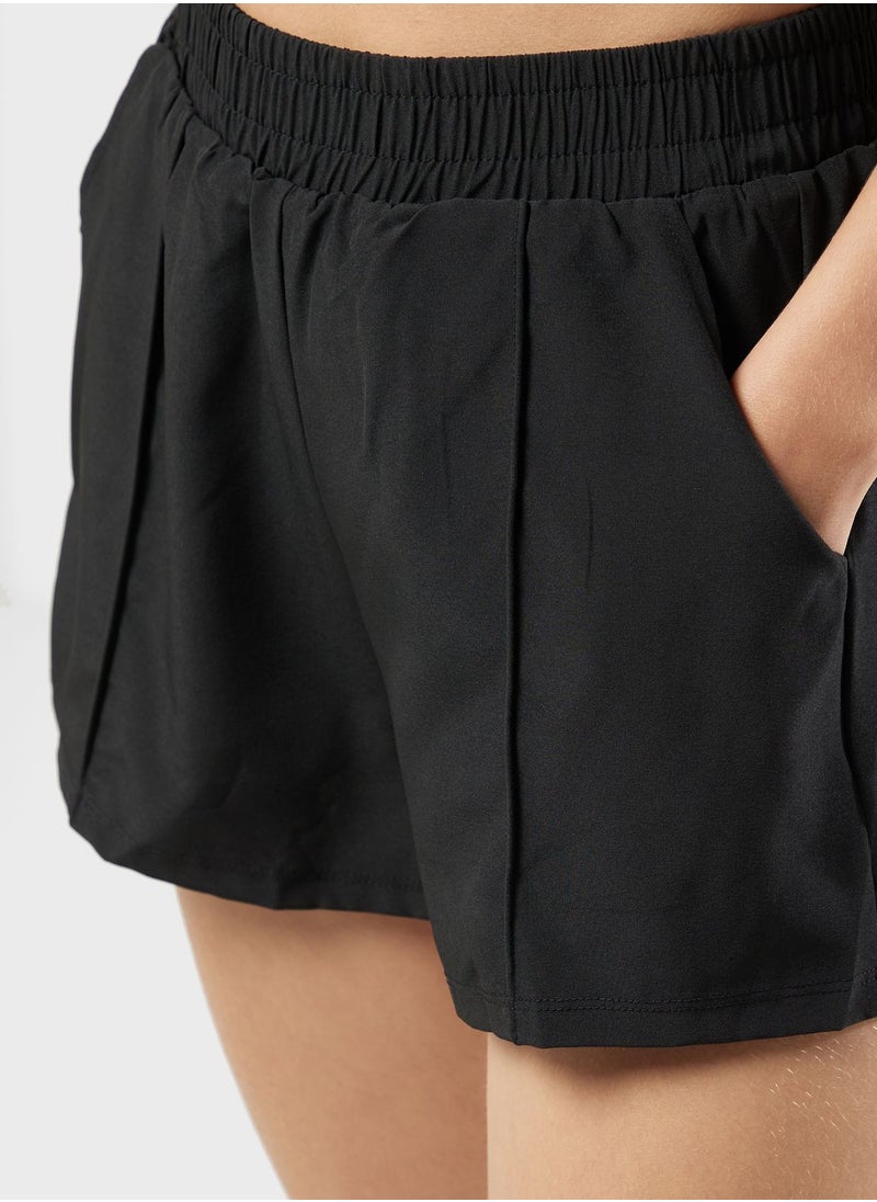 FRWD - Cinched Waist Running Shorts - Image 1