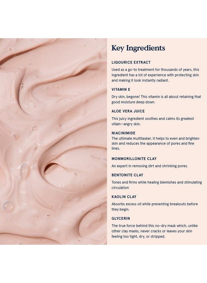 Blume - Superpower Clay Mask Bentonite + Kaolin Clay Pore Cleansing Mask Vegan Brightening + Refining Pore Minimizer Face Mask For All Skin Types (75G) - Image 1