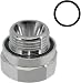 Ebrmeiwo A211 27mm20 Thread Size Oil Drain Valve Adapter Silver - Image 3