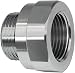 Ebrmeiwo A211 27mm20 Thread Size Oil Drain Valve Adapter Silver - Image 2