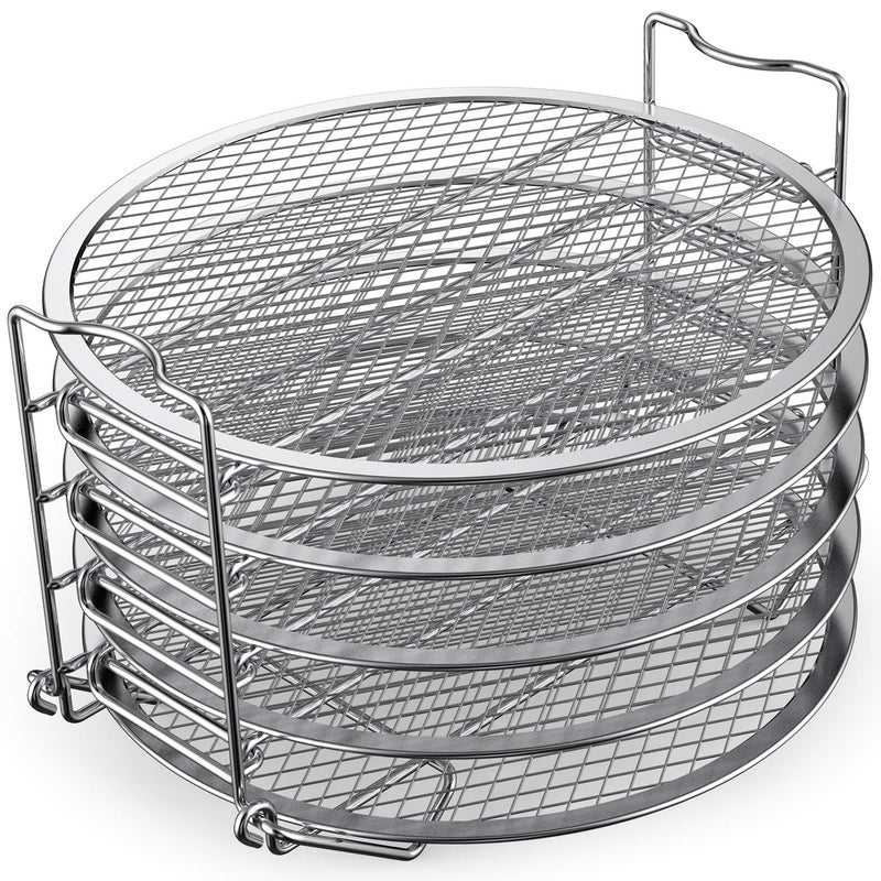 SICHEER Dehydrator Rack Stainless Steel Stand Accessories Compatible with Ninja Foodi Pressure Cooker and Air Fryer 65Quart