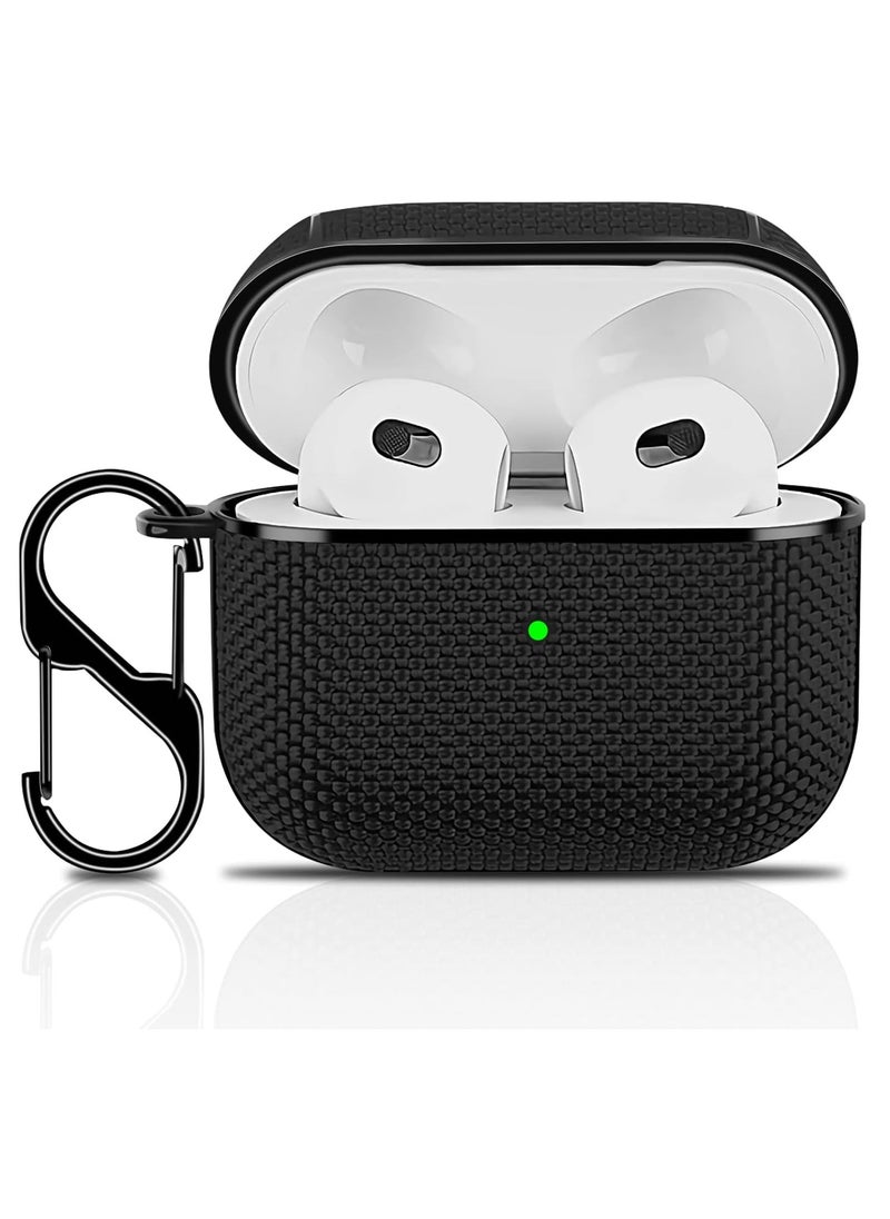 erorex - Protective Case For Air Pods 3Rd Generation 2021 Shockproof Anti Scratch Proof Full Protection Skin Cover With Keychain Compatible With Air Pods 3 Case Front Led Visible - Image 1