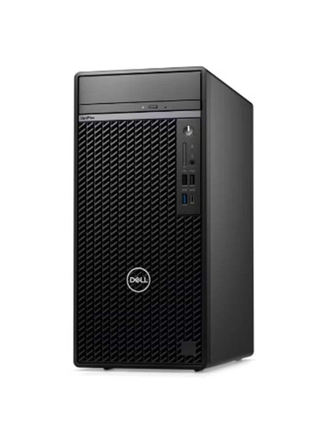 ديل كمبيوتر سطح المكتب OptiPlex 7020 MT، مع معالج Intel Core i5-12400، 8 جيجابايت RAM، 512 جيجابايت SSD، نظام Free DOS، لوحة مفاتيح وفأرة - أسود - Image 2