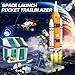 Sciencow Exploratory Building Blocks Set 461PCS Rocket Space Shuttle Moon Buggy and Satellite Kit STEM Learning with Space Capsule Ideal for 612 Year Old Boys - Image 4