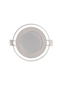El Rawda Lighting Spot Inside The Gypsum, 7 Cm Opening, 6 Watt Glass Body, 3-Mode Lighting  White - Warm - Cool Pcs 10x10x5 cm 