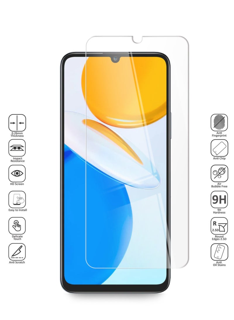 دبليو تيك واقي شاشة من الزجاج المقوى ثنائي الأبعاد لهاتف هونر X7 شفاف - Image 3