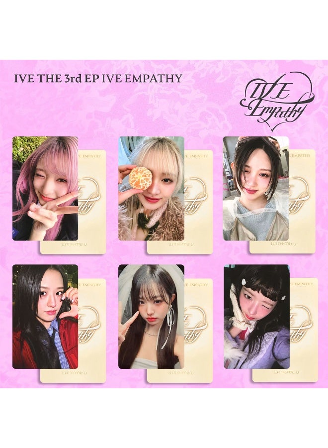 NIBEMINENT 6 Pcs Kpop IVE EMPATHY MAKERSTAR Lomo Cards Card For Fans Collection Gifts - Image 1