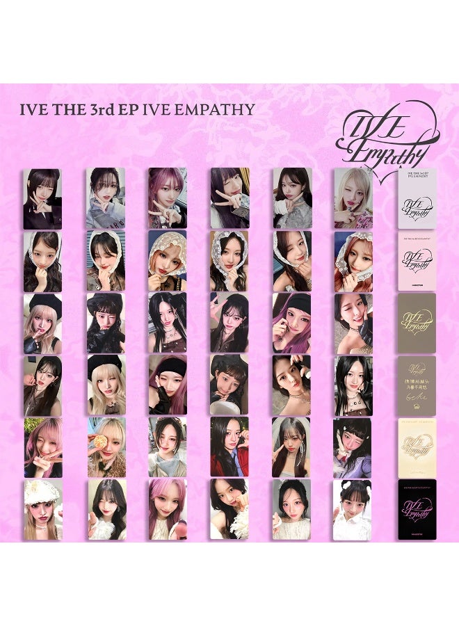 NIBEMINENT 6 Pcs Kpop IVE EMPATHY MAKERSTAR Lomo Cards Card For Fans Collection Gifts - Image 2