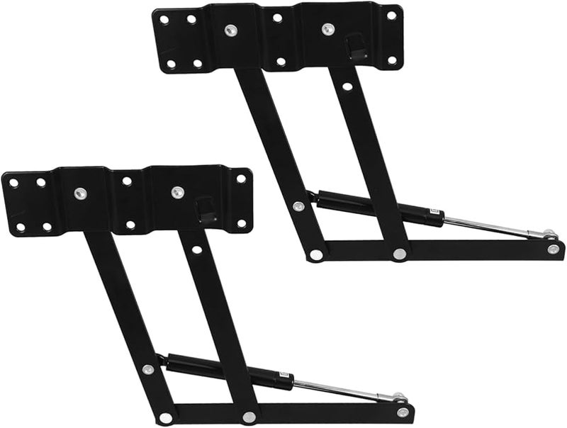 Heavy Duty Pneumatic Spring Lift Frame Folding Table Brackets Height Support Space Saving Furniture - Image 2