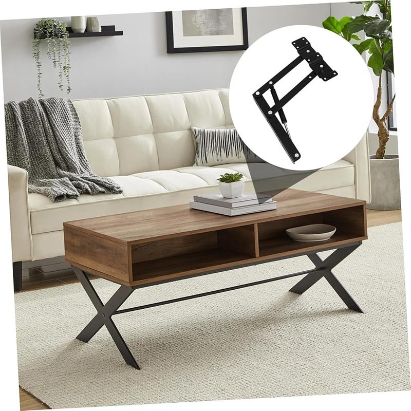 Heavy Duty Pneumatic Spring Lift Frame Folding Table Brackets Height Support Space Saving Furniture - Image 5