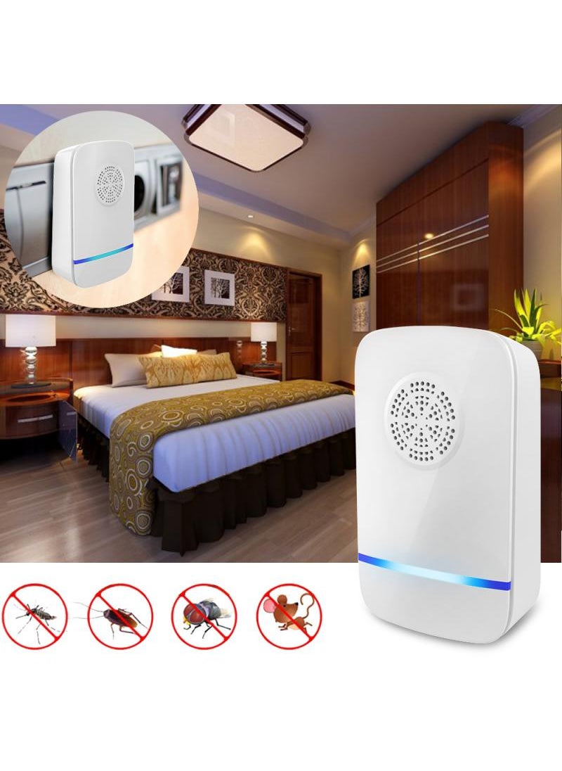 Ultrasonic Pest Repeller, Electronic Insect Repellent Mouse Traps for Indoors Mosquito Spider Plugin, Efficient Repelling Rat, Mosquitoes Cockroach Bed Bug Fleas