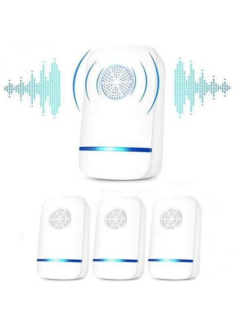Ultrasonic Pest Repeller, Electronic Insect Repellent Mouse Traps for Indoors Mosquito Spider Plugin, Efficient Repelling Rat, Mosquitoes Cockroach Bed Bug Fleas