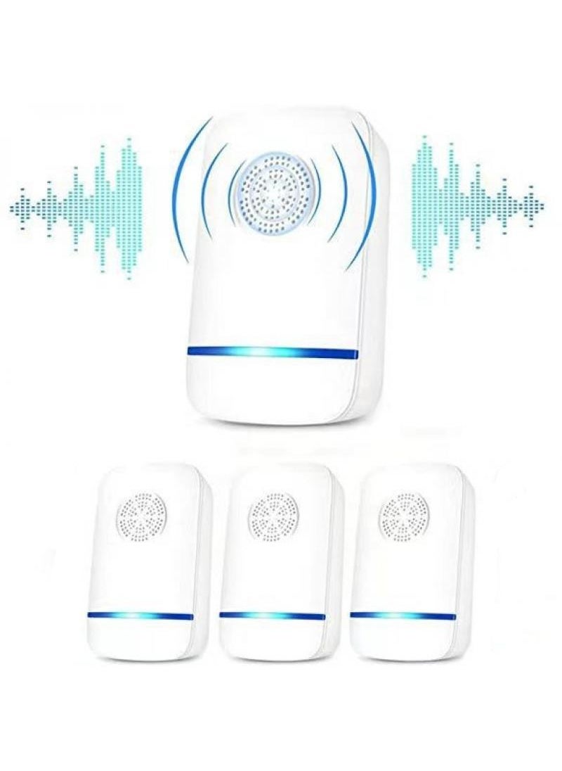 Ultrasonic Pest Repeller, Electronic Insect Repellent Mouse Traps for Indoors Mosquito Spider Plugin, Efficient Repelling Rat, Mosquitoes Cockroach Bed Bug Fleas