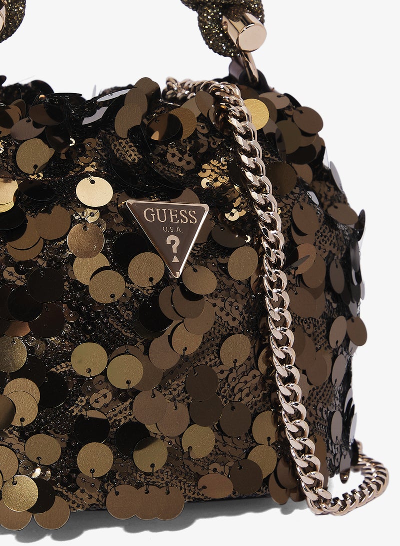 GUESS Holliday Top Handle Shoulder Bag - Image 3