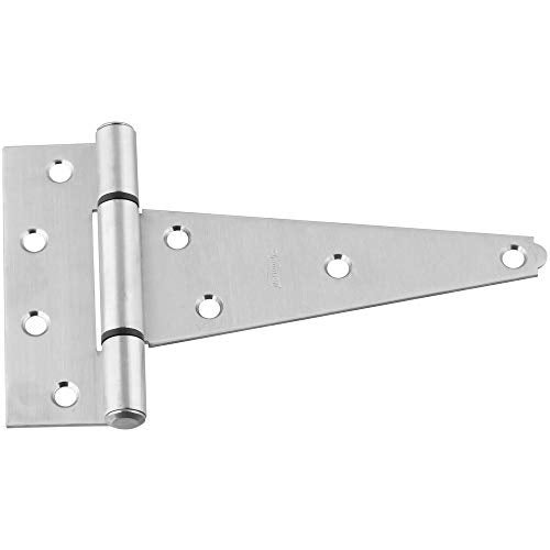 National Hardware N342-519 V285 Extra Heavy T Hinge in Stainless Steel,6 Inch - Image 2