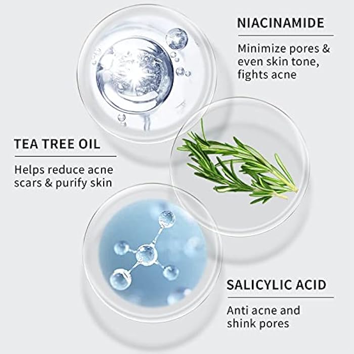 ANAI RUI Dead Sea Mud Mask with Tea Tree Oil & Salicylic Acid, Charcoal, Blackhead Remover, Pore Cleanser, Great for Acne-Prone Oily Skin, Detox Acne Face Mask for Women and Men - Image 5