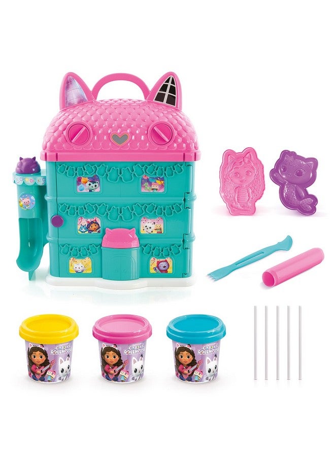 Canal Toys بيت العجين من كانال تويز ™ جابي! استمتع بوقت رائع مع تشكيل وصنع وتشكيل العجين الملون وزينة بيت جابي! سهولة التخزين والتنقل! للأعمار من 4 سنوات فما فوق. - Image 2