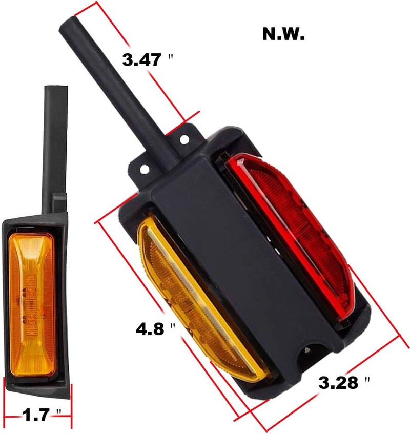 NEW SUN LED Trailer Clearance Marker Lights - Image 2