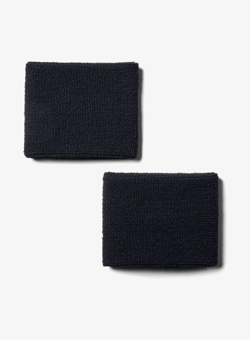 Under Armour Black /  / White Performance Wristband for Men | Best Price UAE