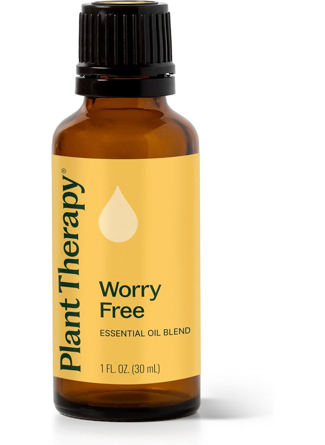 Plant Therapy Plant Therapy Worry Free Essential Oil Blend 30 mL (1 oz) 100% Pure, Undiluted, Natural Aromatherapy, Therapeutic Grade 