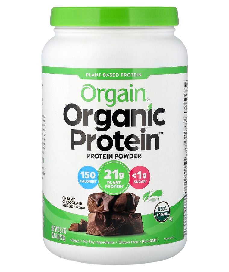 Organic Protein™ Powder Creamy Chocolate Fudge 2.03 lb (920 g)