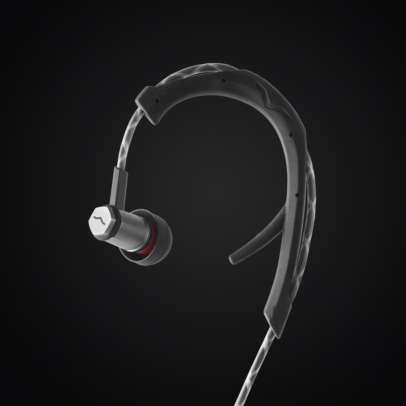 V-MODA Forza Metallo In-Ear Headphones with 3-Button Remote & Microphone - Apple Devices, Gunmetal Black